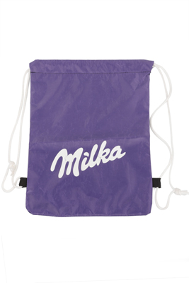 Promosyon Milka İpli Büzgülü Çanta